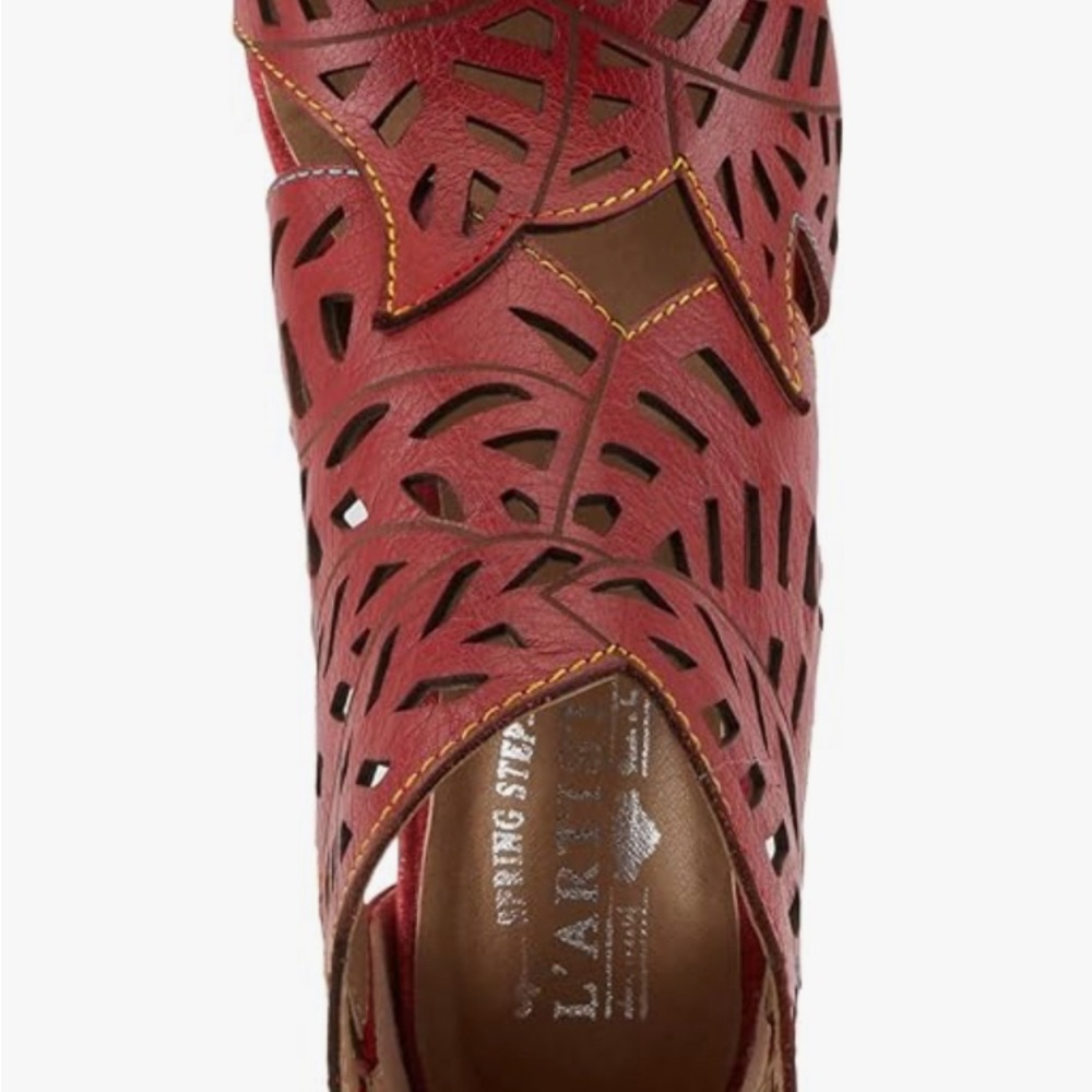 Spring Step L'Artiste Women's Icon black Sandals , platform/wedge. Size 9 - Picture 12 of 14